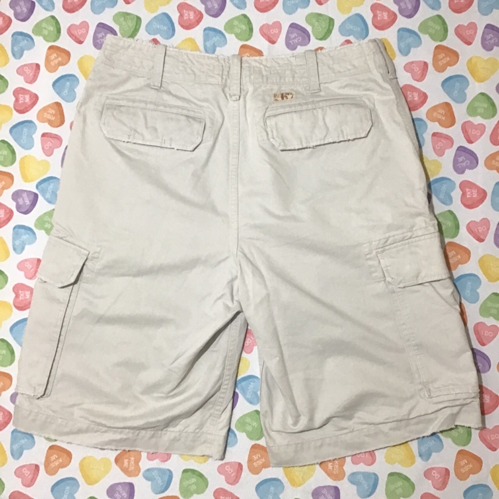 Polo Jeans Co RL Men’s Lite Khaki Cargo Shorts - Picture 4 of 4